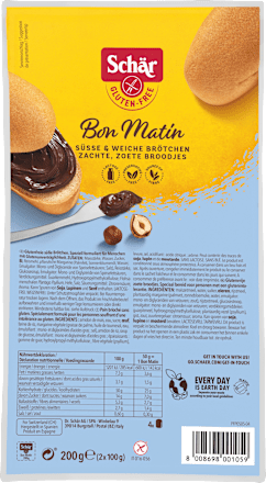 Brötchen, Hefe "Bon Matin" (4 Stück), glutenfrei, 200 g