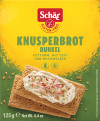 Brot, Knusper dunkel (21 Stück), glutenfrei, 125 g