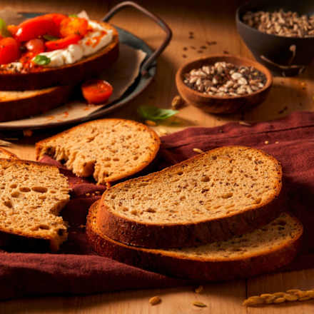 Meergranenbrood (5 stuks), glutenvrij, 250 g