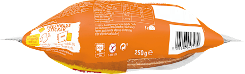 Brot, Vitaminbrot (5 Stück), glutenfrei, 250 g