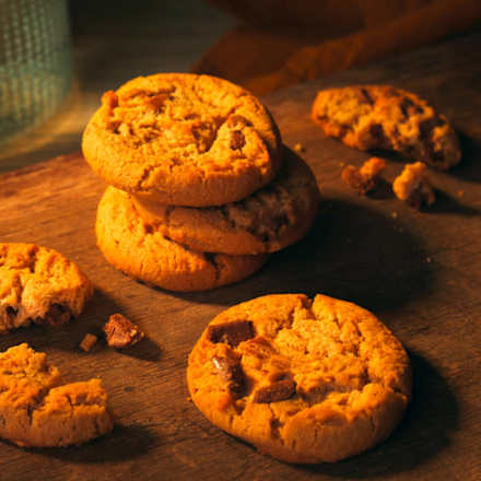 Cookies, Salted Caramel Milk Chocolate (8 Stück), glutenfrei, 150 g