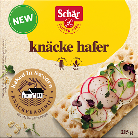 Knäckebrot, Hafer, glutenfrei, 215 g