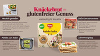 Knäckebrot, Hafer, glutenfrei, 215 g