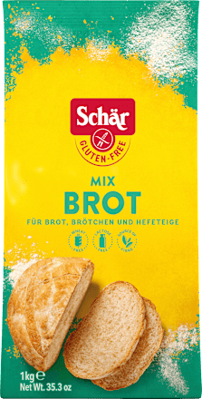 Mehl-Mix für Brot, Brötchen & Hefeteige, glutenfrei, 1 kg