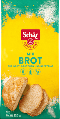 Mehl-Mix für Brot, Brötchen & Hefeteige, glutenfrei, 1 kg