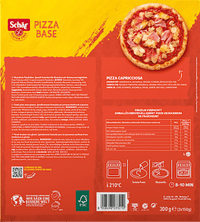Pizzaböden "Pizza Base" (2 Stück), glutenfrei, 300 g