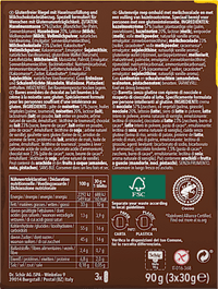 Schokoriegel, "Melto" Chocolat au Lait, glutenfrei (3 Stück), 90 g