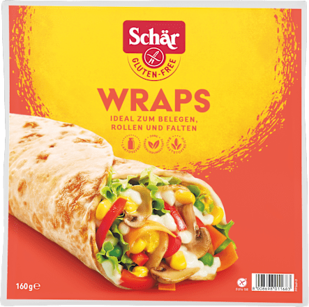 Wraps (2 Stück), glutenfrei, 160 g