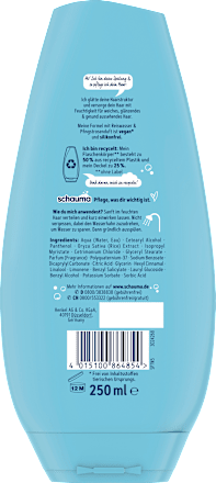 Conditioner Feuchtigkeit & Glanz, 250 ml schauma