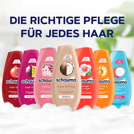 Conditioner Feuchtigkeit & Glanz, 250 ml schauma