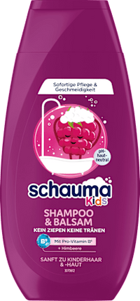 Kinder Shampoo & Balsam Himbeere, 250 ml