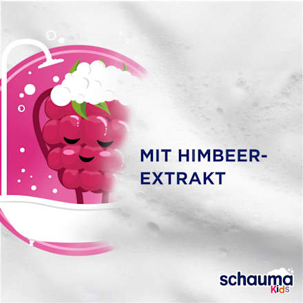 Kinder Shampoo & Balsam Himbeere, 250 ml