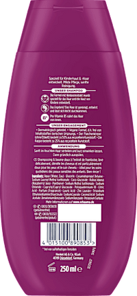 Kinder Shampoo & Balsam Himbeere, 250 ml