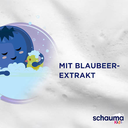 Kinder Shampoo & Waschgel Blaubeere, 250 ml