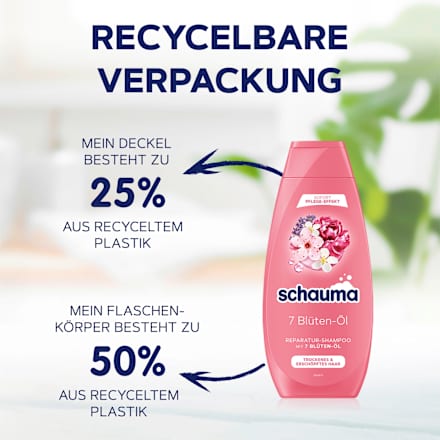 Shampoo 7 Bloemenolie, 400 ml