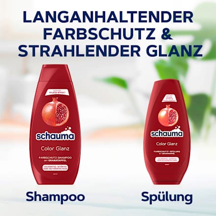Shampoo Color Glanz, 400 ml schauma