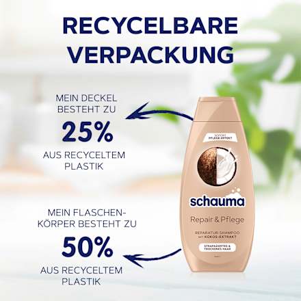 Shampoo Reparatie &amp; Verzorging, 400 ml