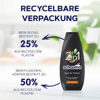 Shampoo Sport Power 2in1, 400 ml
