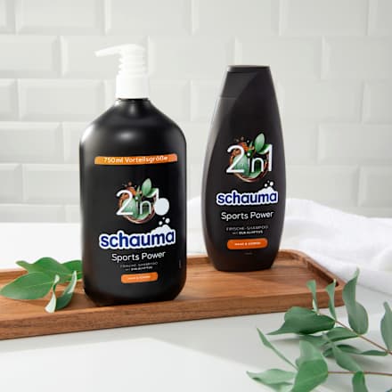 Shampoo Sport Power 2in1, 400 ml