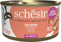 Nat kattenvoer met zalm, 85 g