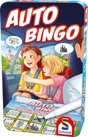 Kinderspiel Auto-Bingo, 1 St