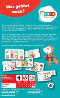 Kinderspiel Bobo Siebenschläfer, Was gehört wozu?, 1 St
