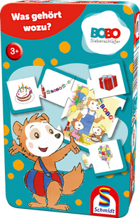 Kinderspiel Bobo Siebenschläfer, Was gehört wozu?, 1 St
