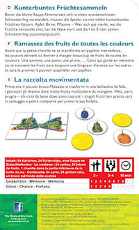 Kinderspiel Die kleine Raupe Nimmersatt, Kunterbuntes Früchtesammeln, 1 St