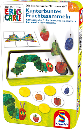 Kinderspiel Die kleine Raupe Nimmersatt, Kunterbuntes Früchtesammeln, 1 St