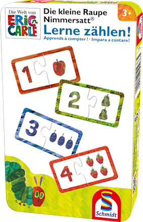 Kinderspiel Die kleine Raupe Nimmersatt, Lerne zählen!, 1 St