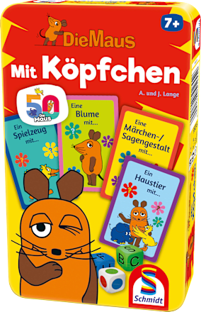 Kinderspiel Die Maus mit Köpfchen, 1 St