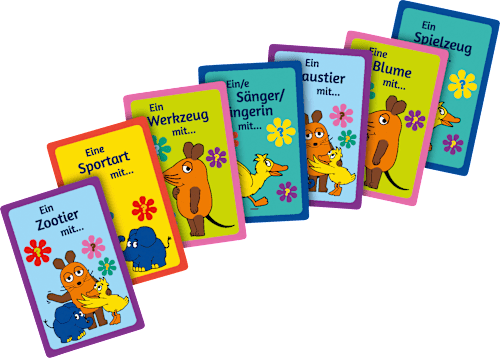 Kinderspiel Die Maus mit Köpfchen, 1 St