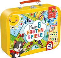 Kinderspiel Meine 6 ersten Spiele im Metallkoffer, 1 St