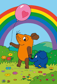 Puzzle Die Maus Gute Freunde (3x24 Teile), 1 St