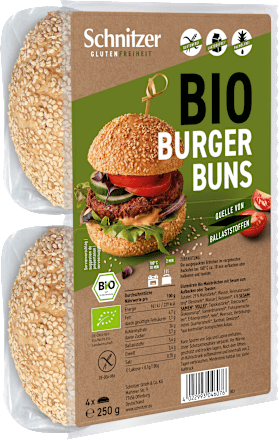 Schnitzer Brot, Burger Buns, 250 g