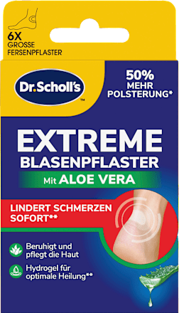 Blasenpflaster Extreme mit Aloe Vera, 6 St