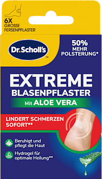 Blasenpflaster Extreme mit Aloe Vera, 6 St