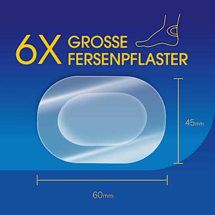 Blasenpflaster Extreme mit Aloe Vera, 6 St