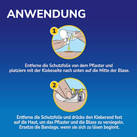 Blasenpflaster Ferse, 6 St Scholl