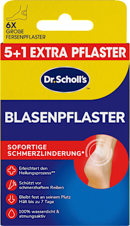 Blasenpflaster Ferse, 6 St Scholl