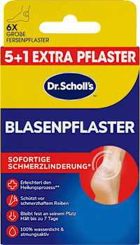 Blasenpflaster Ferse, 6 St Scholl
