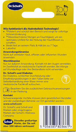 Blasenpflaster Ferse, 6 St Scholl