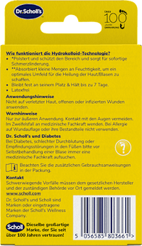 Blasenpflaster Ferse, 6 St Scholl