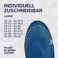 24-uurs energie inlegzolen, maat 40-47,5 (1 paar), 2 stuks