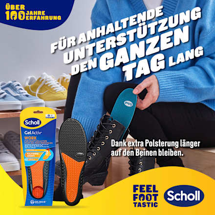GelActiv Work inlegzolen, maat 35,5 - 40,5 (1 paar), 2 stuks
