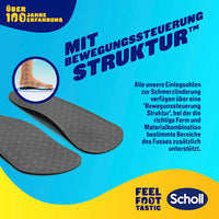 Einlegesohlen In-Balance, Gr. 37-39,5 (1 Paar), 2 St Scholl