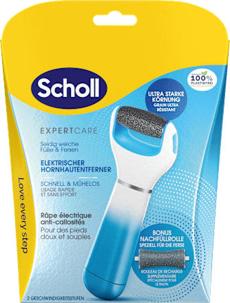 Elektrischer Hornhautentferner 'Expert Care' blau, 1 St Scholl