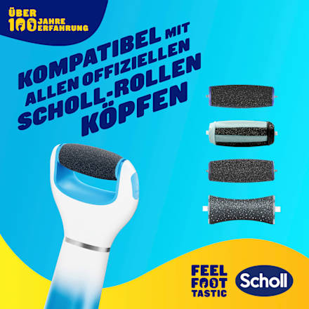 Elektrischer Hornhautentferner 'Expert Care' blau, 1 St Scholl