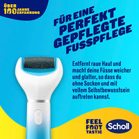 Elektrischer Hornhautentferner 'Expert Care' blau, 1 St Scholl