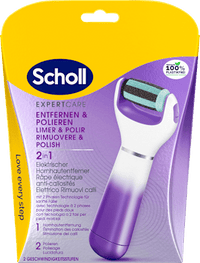 Elektrischer Hornhautentferner Expert Care lila, 1 St Scholl